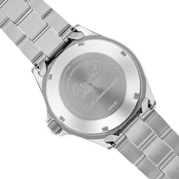 Orient Kamasu 75th Anniversary Sky Blue Dial Men's Watch- RA-AA0823L